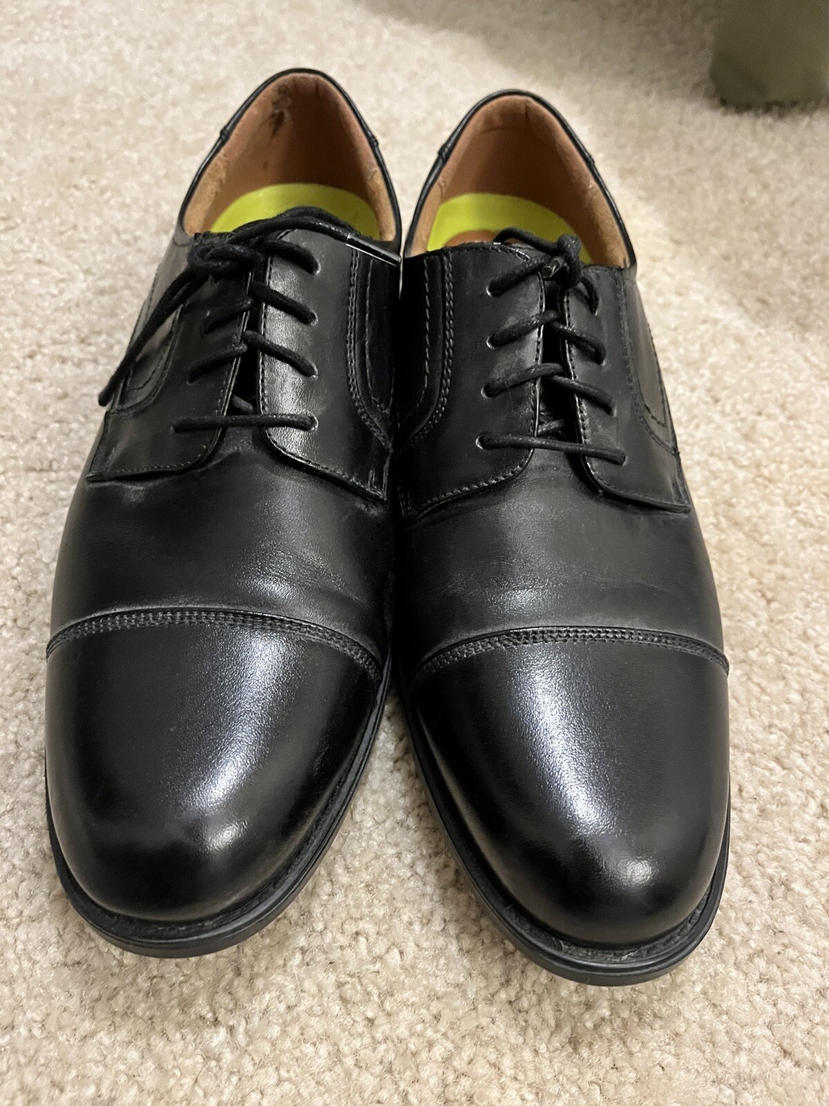 Black Florsheim Comfortech Shoes, Size 