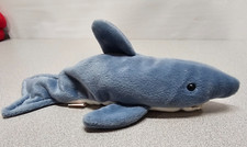 Ty Beanie Baby Crunch The Shark DOB January 13, 1996 w/ Tags