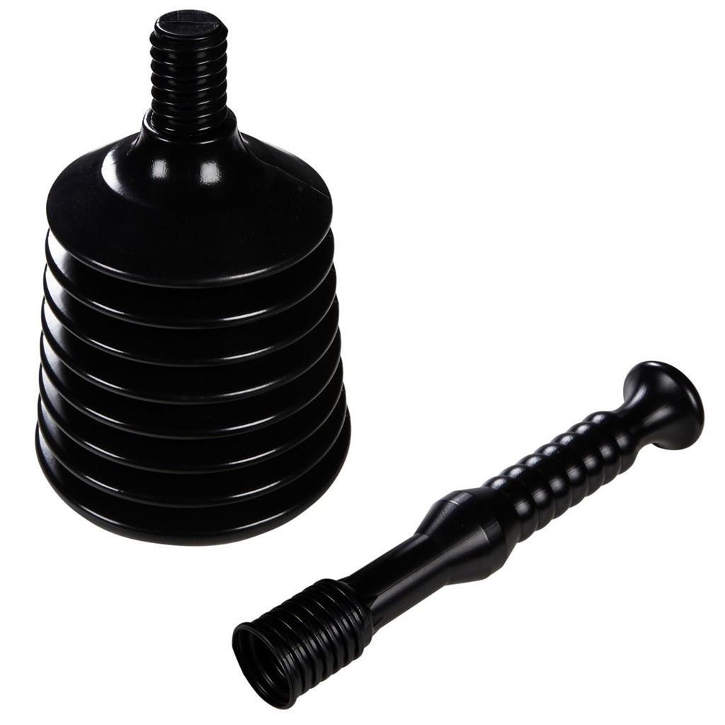 Bluespot 160mm Powerful Sink Toilet Drain Plunger Unblocker Blockage Remover