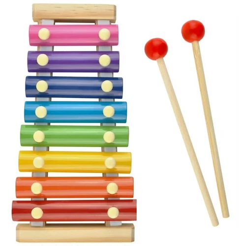 Xylophon für Kinder aus Holz Kinderspielzeug Musikinstrumente Musikspielzeug