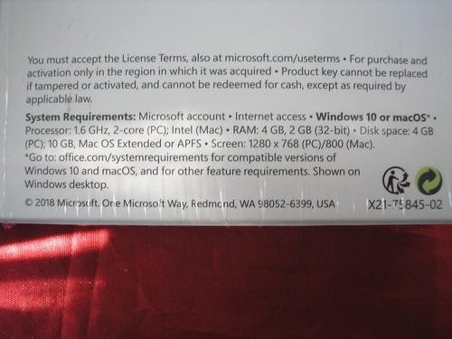 Microsoft Office Home & Business 2019 Full Version for 1 PC/MAC (PKC)=BRAND NEW= - Picture 6 of 7