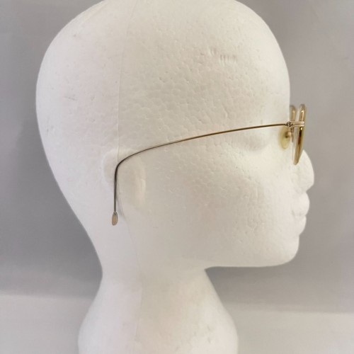 #5469 Vintage Gold Metal Eyewear Frames - Picture 2 of 4