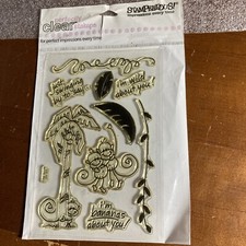Stampendous  "CHANGITO"  "I'm Wild About You" Clear Stamp Set  SSC160 New