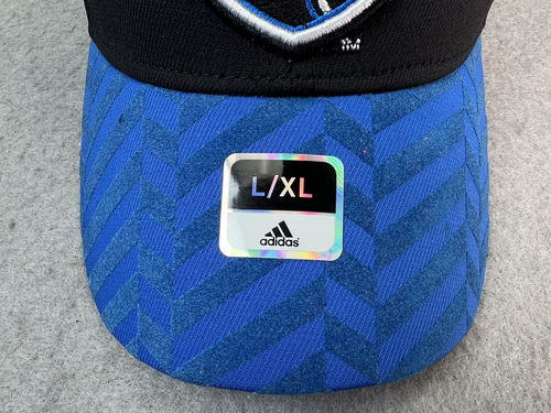 San Jose Earthquakes Flex Hat L/XL Adidas MLS 2014 Jersey Hook Up Cap Black NWT - Picture 3 of 23