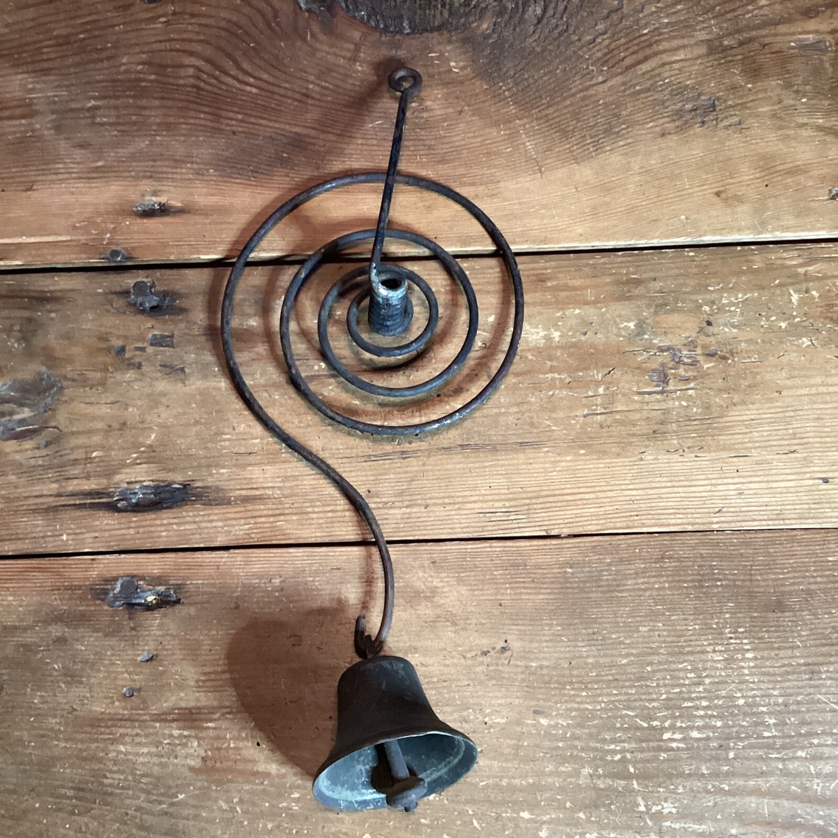 Country Store Shop Keeper Hanging Antique Brass Spring Door Country Store Shop Keeper Hanging Antique Brass Spring Door