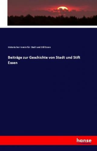 Thumbnail - Beiträge Zur Geschichte Von Stadt Und Stift Essen 3331