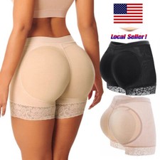 Women Butt Hip Enhancer Padded Shaper Panty Pads Fake Ass Enhancer Underwear US