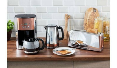 Russell Hobbs Luna Copper Quiet Boil Kettle 24280 2025