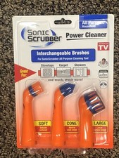 Sonic Scrubber Power Cleaner Replacement Head...