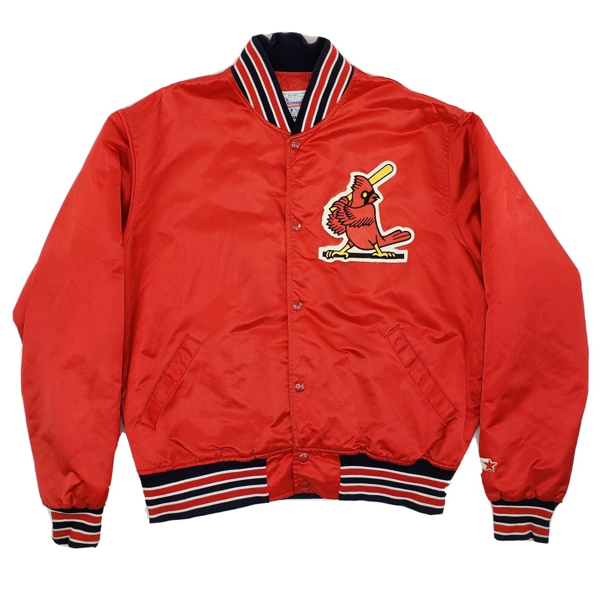 CARDINALS / ROSELAND 7インチ Vintage Starter St. Louis Cardinals Diamond Collection Red Satin