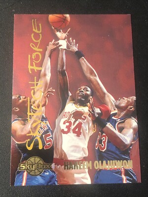 1994-95 SkyBox Skytech Force Hakeem Olajuwon #SF19