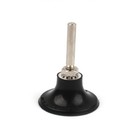 3Pcs 2 Inch Roll Lock Sanding Pads R Type Pad Holder 1/4" Shank Rotary Tool
