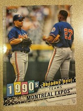2020 TOPPS SERIES 2 DECADES BEST 1990's TEAM DB-72 MONTREAL EXPOS