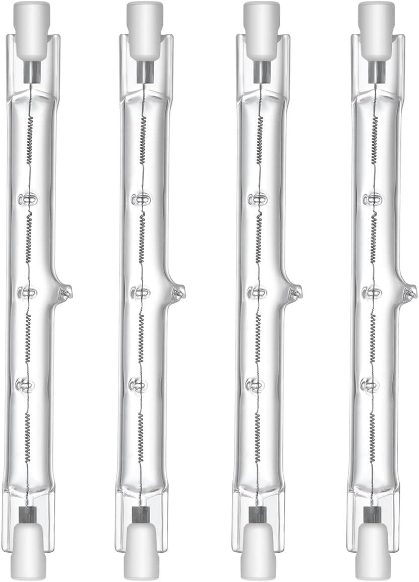 2 LAMPADINE VIVIDA ALOGENE LINEARI R7S 80W=100W 1381 Lumen 2800K LUCE - Foto 10