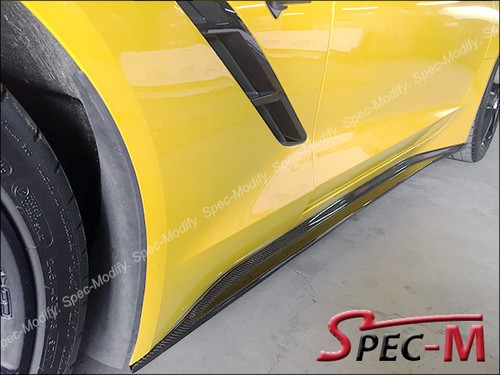 Más de 14 FALDAS LATERALES DE FIBRA DE CARBONO PARA CORVETTE STINGRAY C7 PANEL BASCULANTE - Imagen 2 de 4