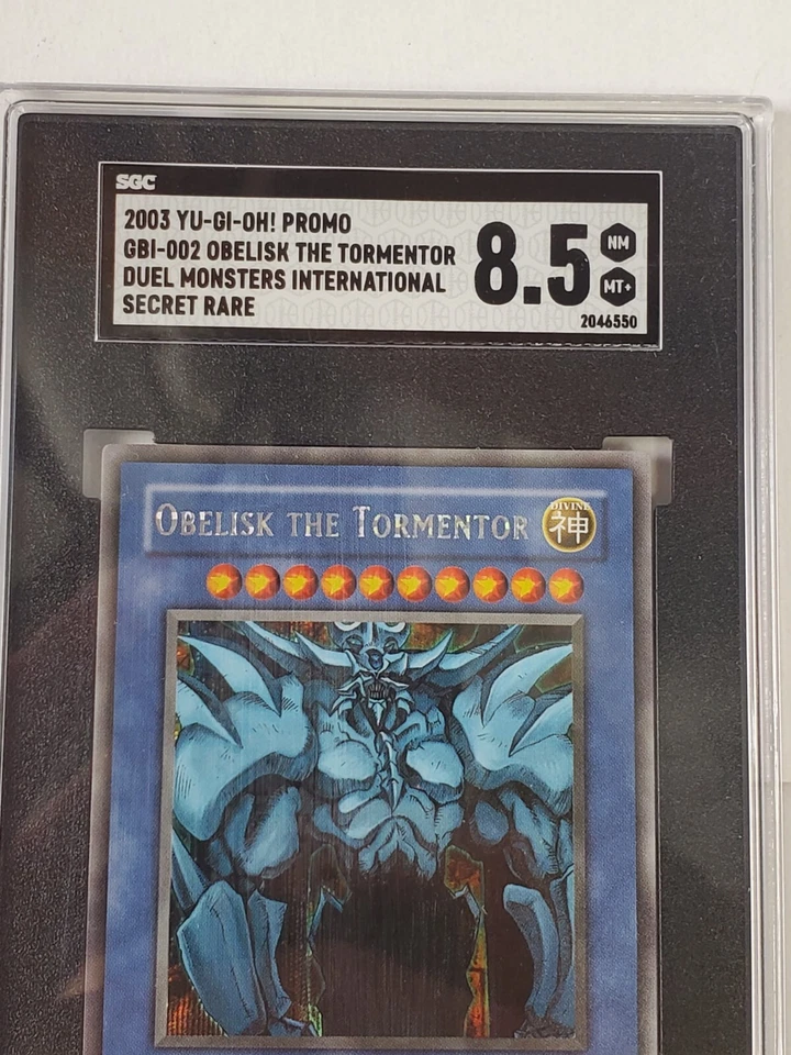 Obelisk the Tormentor GBI Promo Yu-Gi-Oh 2003 SGC 8.5 - Image 2 of 4