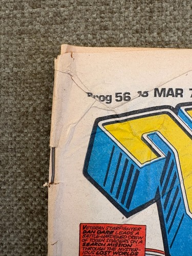 π₯ 2000AD Progs 56β59 Dan Dare & Early Judge Dredd Run (1978) β’ Classic Vintage - Picture 5 of 24