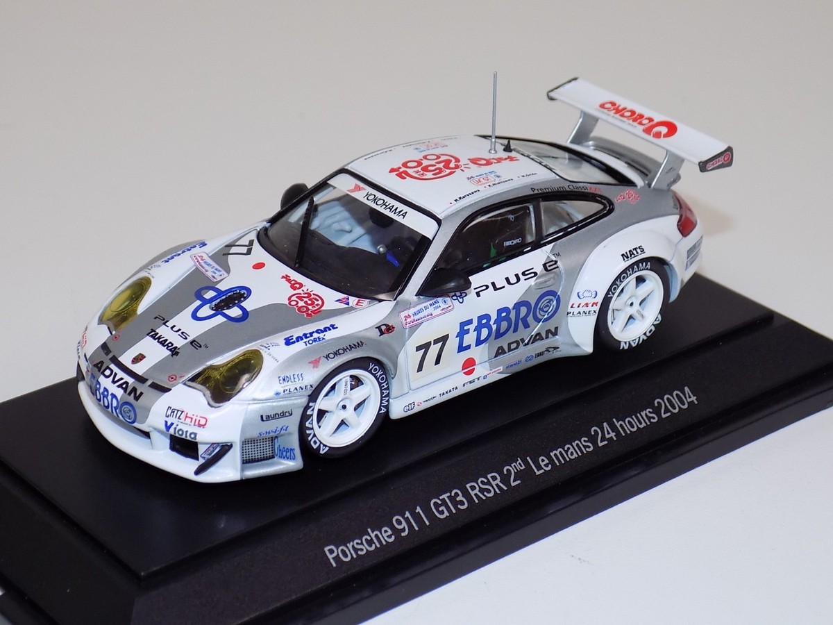 1/43 Ebbro Porsche 911 GT3 RSR 2nd GT Class 24 Hours of LeMans