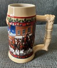 2003 Vintage ANHEUSER BUSCH BUDWEISER Christmas Stein "Old Towne Holiday" — photo 7