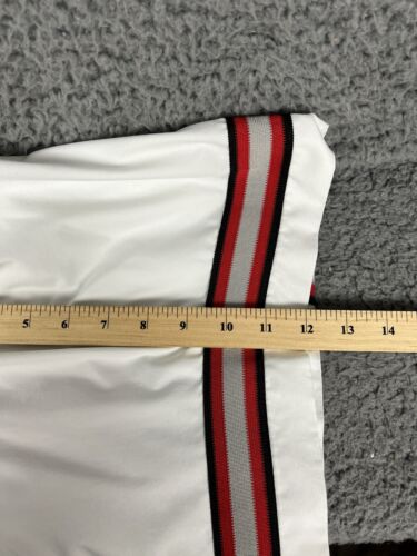 Vintage Nike Ohio State Buckeyes 90s Y2K Swoosh Basketball Shorts Mens XL White - Picture 15 of 15