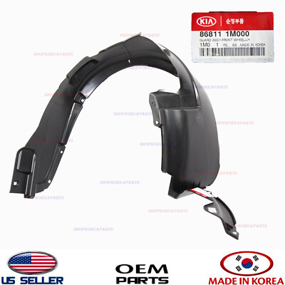 OEM Driver Side Front Fender Liner 868111M000 Fits 2010-2013 Kia  