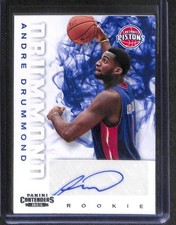2012-13 Panini Contenders Rookie Autograph #208 Andre Drummond