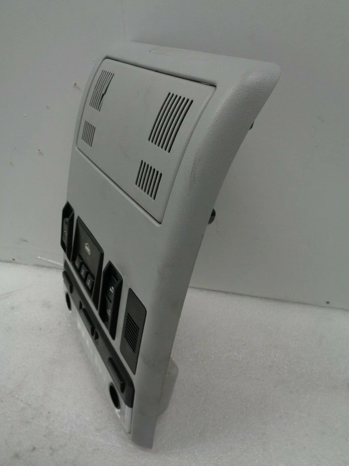 BMW X5 2000-2006 consola superior domo luz lámpara gris OEM AK90346 Foto 2 de 4