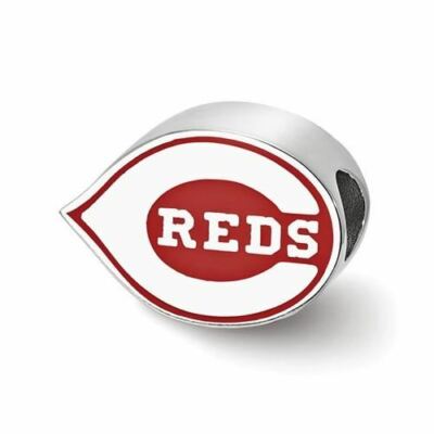 SS MLB Cincinnati Reds Emaillierte Perle