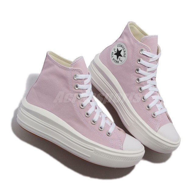 Size 7.5 - Converse Chuck Taylor All Star Move Platform High Seasonal Color - Pale Amethyst 2022 