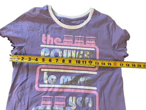 Camiseta corta Babydoll Disney Tomorrowland Power To Move You Peoplemover mediana - Imagen 5 de 6