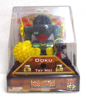 2004 TOYS R US EXCLUSIVE MEKA-ZOKU DOKU MINT IN BOX *RARE ONLY ONE ON EBAY* HTF