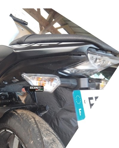 For NINJA650 17-25 License Bracket Turn Signal Fender Eliminator Plate Holder - Picture 4 of 10