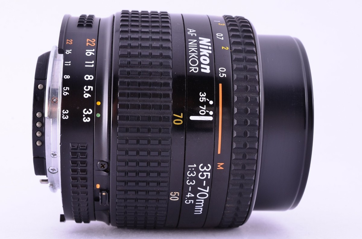 美品 Nikon Zoom Nikkor 35-70mm 3.3-4.5 Nikon NIKKOR 35-70mm f/3.3-4.5 AF Auto Focus Zoom Lens SLR