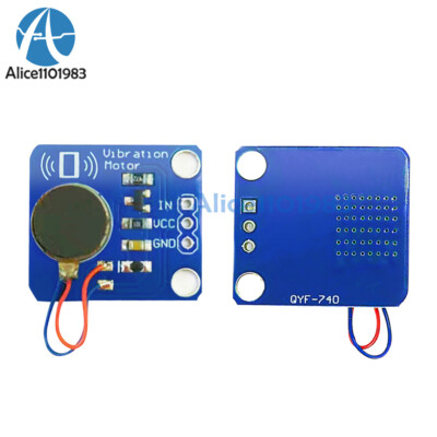 5pcs PWM Vibration Motor Switch Toy Sensor Module Mobile Phone Vibrator DC 5V