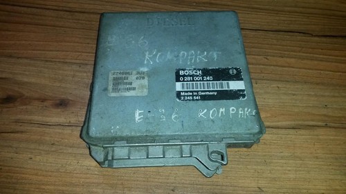 0281001243 Motormanagement, Steuergerät, ECU  2245541 BMW 3-Seri DE103683-81