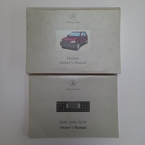 Mercedes Benz M Klasse W136 Betriebsanleitung & Radio Handbuchpaket 1996-2001 inkl. AMG