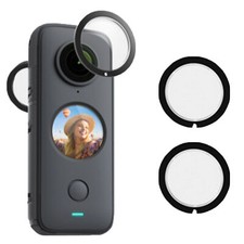 For Insta360 ONE X2 Reusable Panoramic Lens Protector Splash-proof Lens Guard
