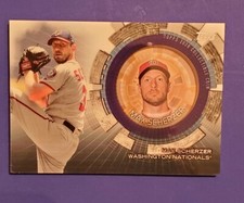 2020 Topps Update Max Scherzer - Commemorative Coin Card