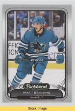 2023-24 Upper Deck Parkhurst Silver Foil Matthew Benning Matt #237 READ 1j1i