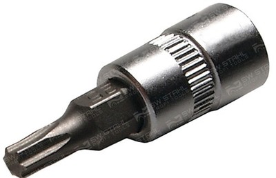 SWSTAHL Steckschlüsseleinsatz TEO/4-T8 Chrom-Vanadium-Stahl Premium