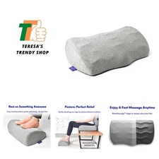 Relaxing Ergonomic Foot Pillow with WaveMassage for Ultimate Sitting Experience