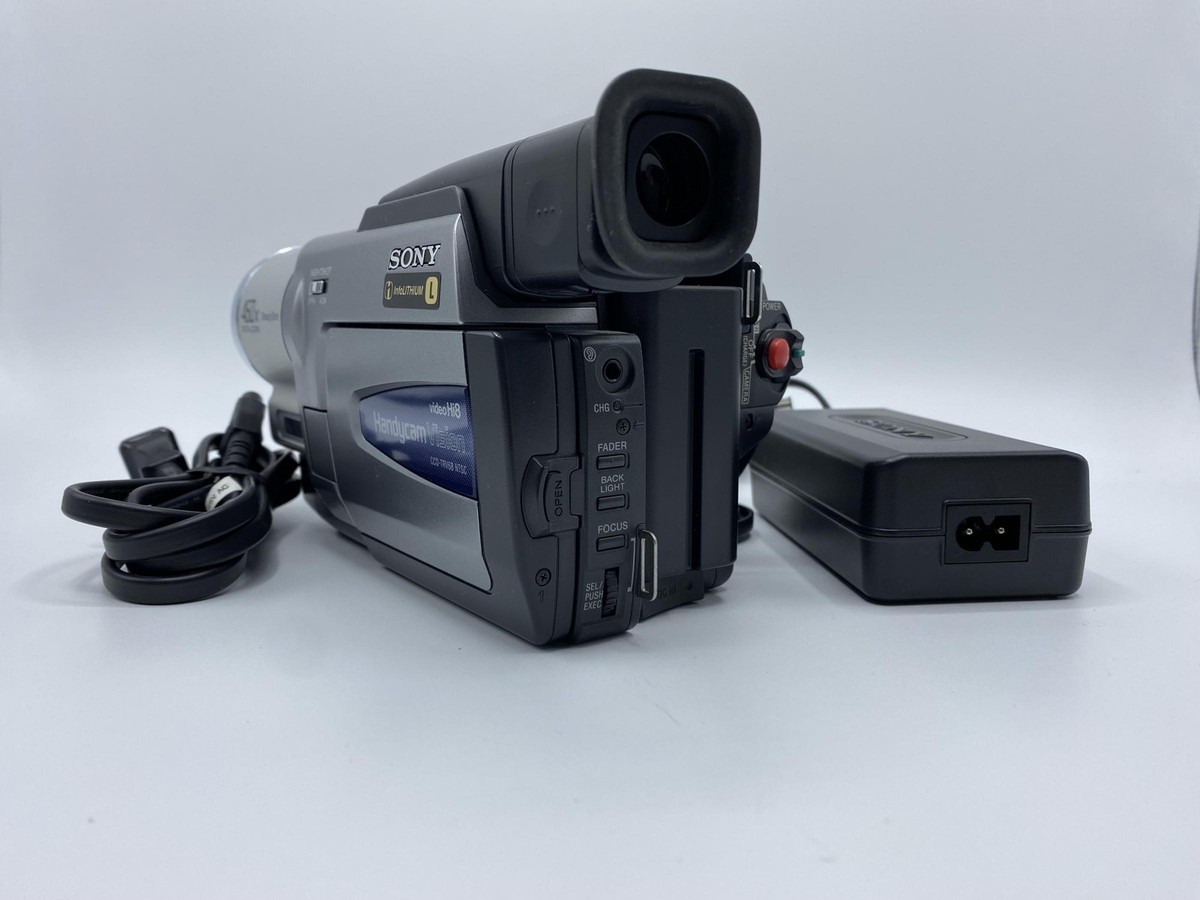SONY Handycam video Hi8 　ビデオキャプチャー付 Amazon.co.jp: SONY ソニー CCD-TRV90 ビデオカメラ Hi8 : 家電