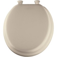 Mayfair by Bemis Round Bone Soft Toilet Seat
