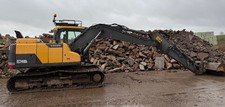 Volvo EC140 DL Excavator 2015 ) (£24900 + Vat)