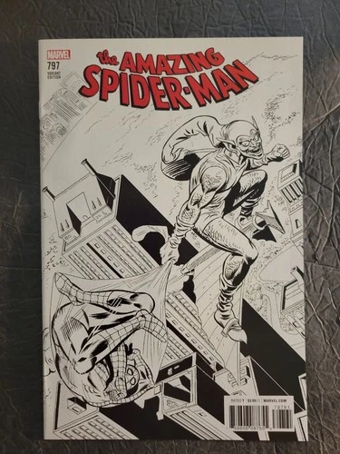 Amazing Spider-Man (2015-2018) #797 Romita Remastered Sketch 1:1000 Variant (NM)