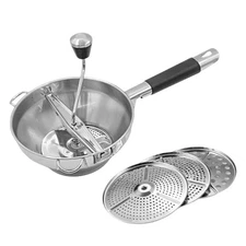 Stainless Steel Handle Potato Masher & Ricer Mash Potatoes Vegetables Tool