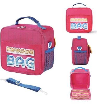 Kids Pink Storage Bag Travel Carry Case Story Machine for Little Tykes