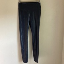 White House Black Market Women's runway legging faux leather size 4 Preowned