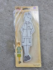Julie Nutting Mixed Media Doll Stamp - "Hunter" - NEW
