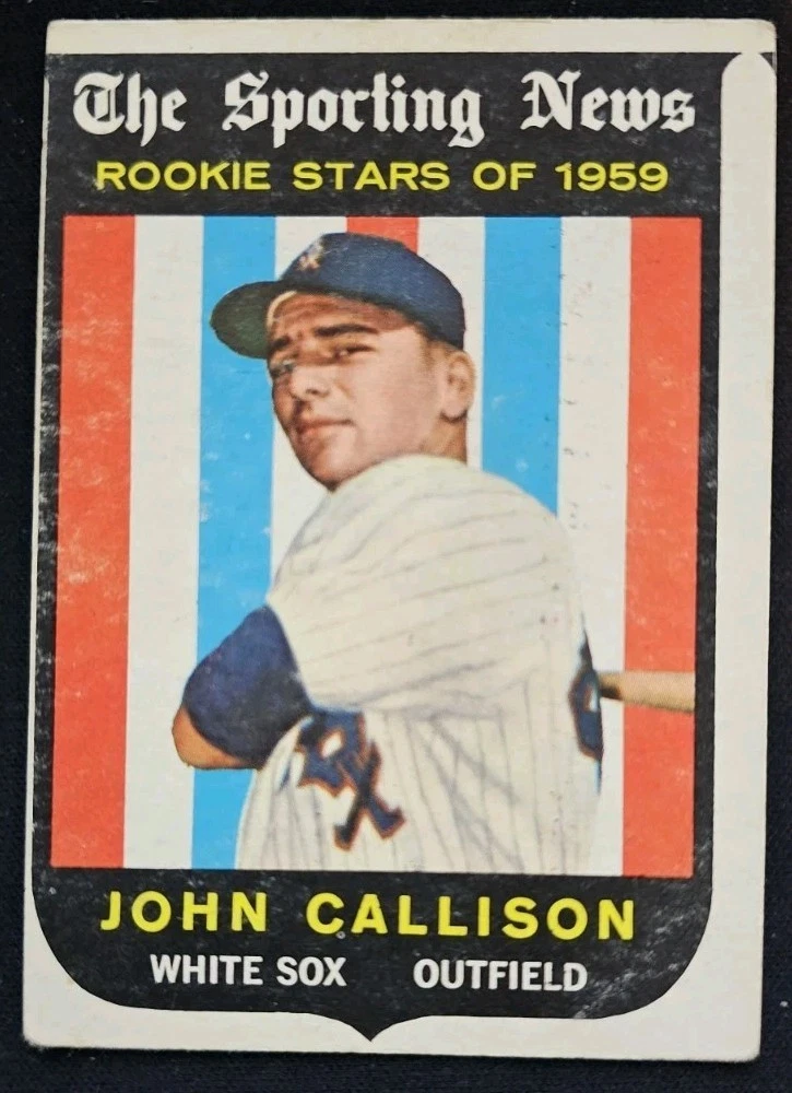1959 Topps #119 John Callison Chicago White Sox - RC